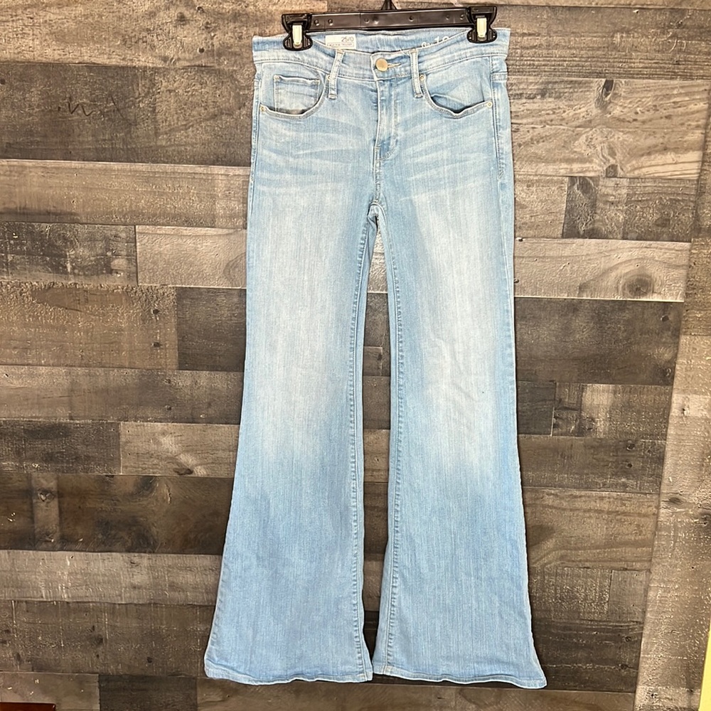 Gap High Rise Flare Light Blue Jeans